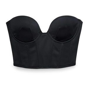 Josie Natori Indulge Bustier in Black